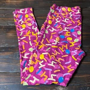 TC NWOT LuLaRoe Leggings FF14 6324